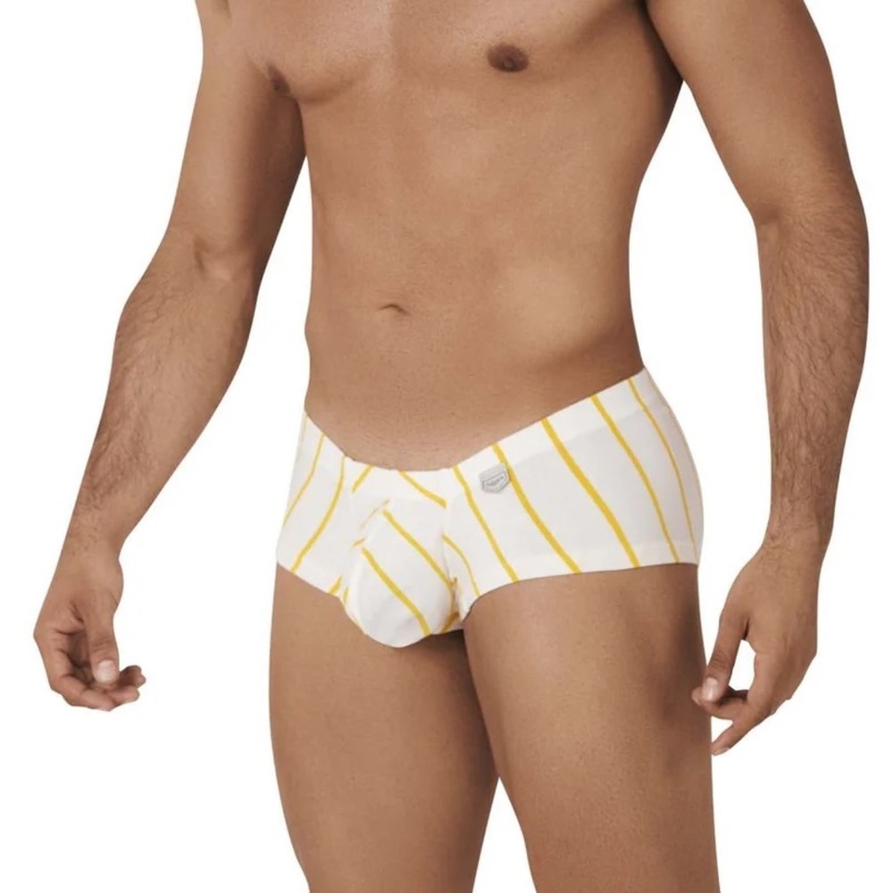 Clever Yellow Stripe Trunks 0582-1